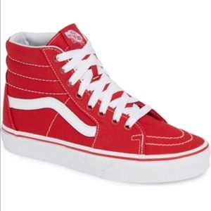 Vans Red high top